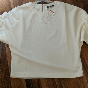 Brand new white top